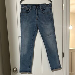 Banana Republic Slim Straight Jeans - Light Blue